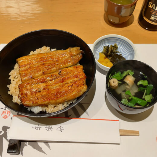 竹葉亭　うなぎ丼